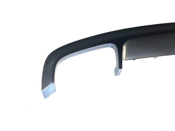 Audi TT TTS 07-14 Dual Exhaust Rear Bumper Diffuser Original Grey - Image 3