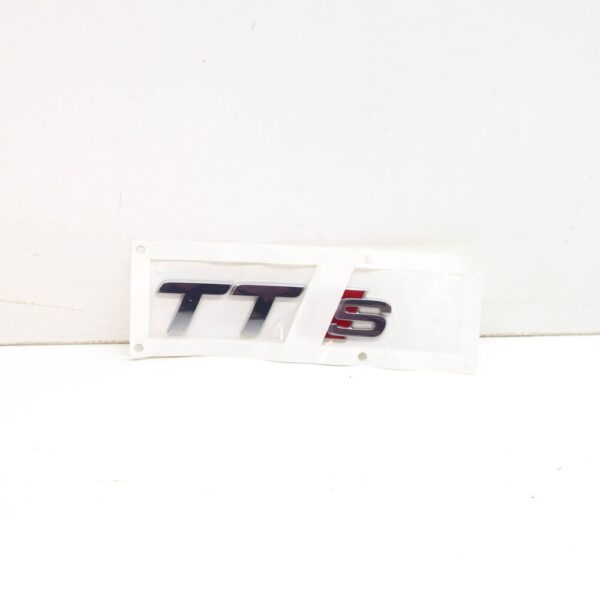 Audi TT Rear Lettering TT S Badge Emblem 8J08537352ZZ NEW ORIGINAL - Image 3