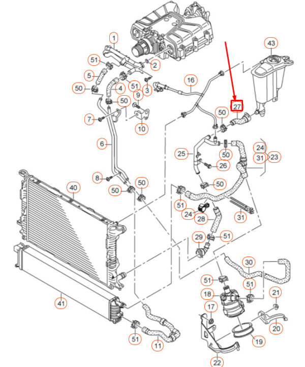 NEW ORIGINAL OEM 8K0121109AB