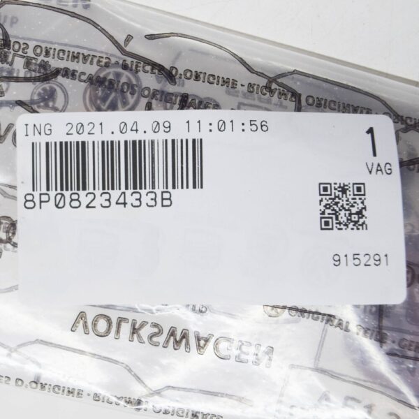 Audi A4 B9 Hood Stop Buffer 8P0823433B NEW Original