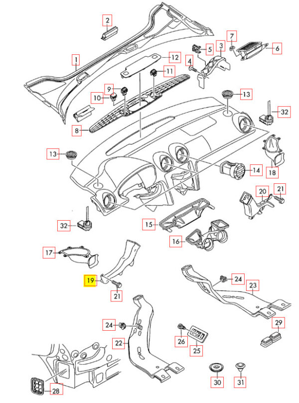NEW ORIGINAL OEM 8P1819151A