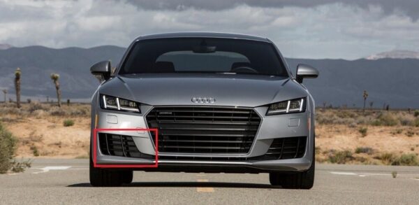 AUDI TT 15-17 FRONT BUMPER LOWER O/S RIGHT TRIM GRILLE ORIGINAL 8S0 - Image 3