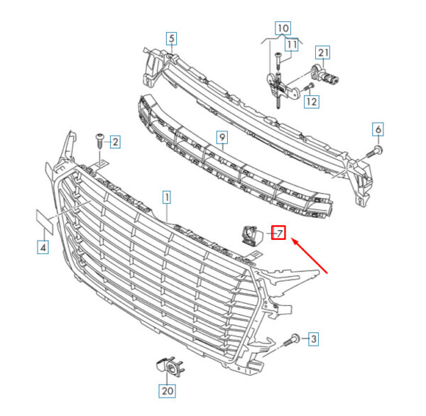 NEW ORIGINAL OEM 8S0853232B