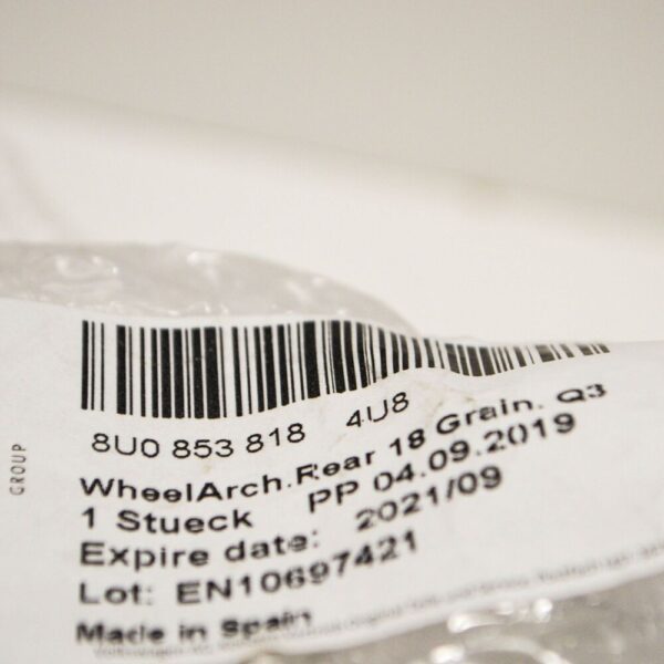 Audi Q3 8u rear wheel cover rear 8U08538184U8 new - Image 3