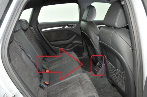 New ORIGINAL AUDI A3/S3/RS3 Rear Center Console Center Vent 8V0819203A6PS OEM - Image 4