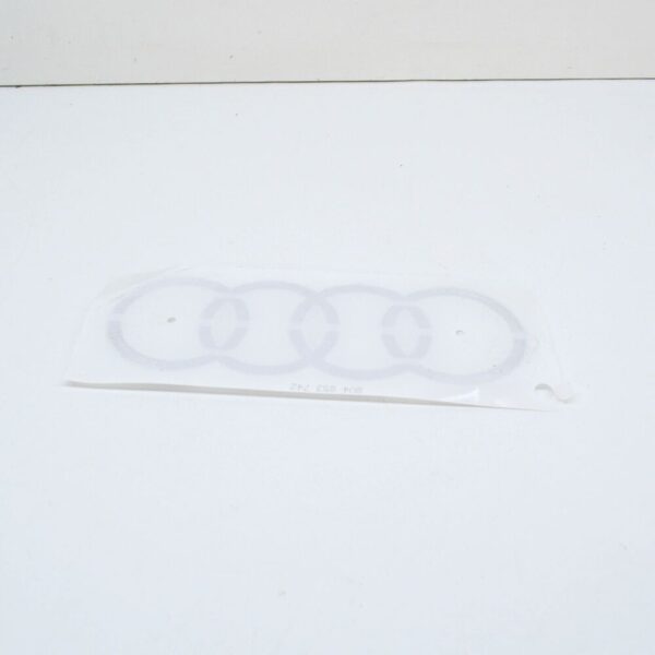 Audi A3 8V Rear Trunk Emblem Badge Chrome Rings 8V4853742 2ZZ NEW ORIGINAL - Image 3