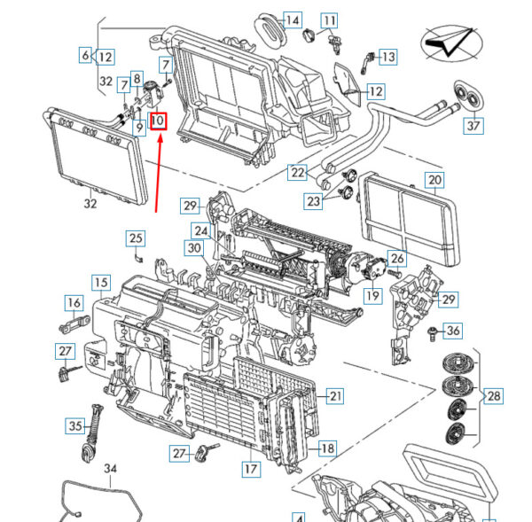 NEW AUDI Q5 80A AIR CONDITIONER EXPANSION VALVE 8W0820679 ORIGINAL - Image 4