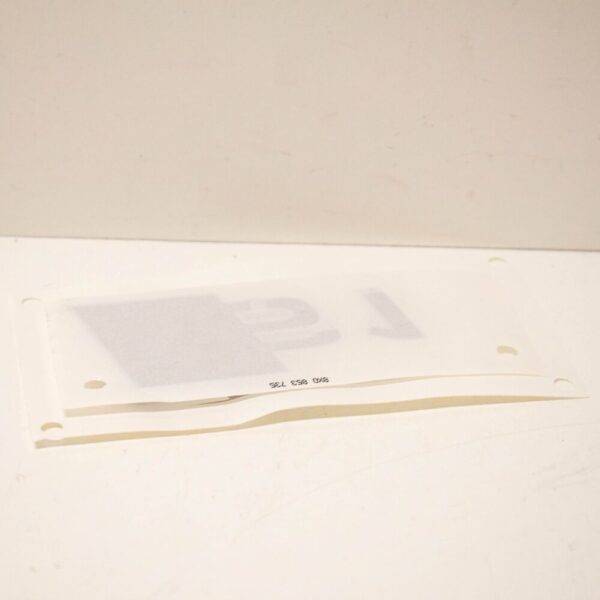 AUDI S1 8X Trunk Lid S1 Chrome Badge Emblem 8X08537352ZZ NEW ORIGINAL - Image 3