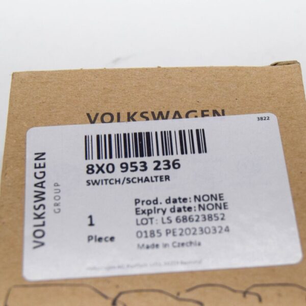 AUDI A1 MK1 FRONT BONNET MICRO SWITCH 8X0953236 NEW