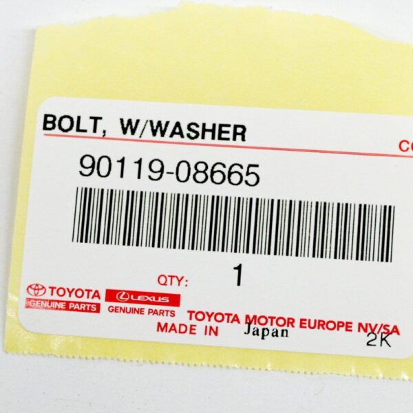 Toyota Supra A80 Front Wheel Run Housing Screw Nut Bolt 90119-08665 NEW - Image 6