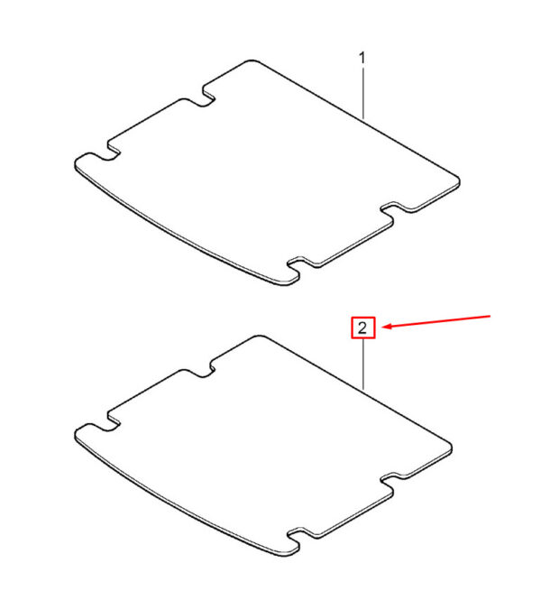 Porsche Cayenne 9pa Sand Beige Carpet Cargo Mat 95504480450CS2 NEW GENUINE