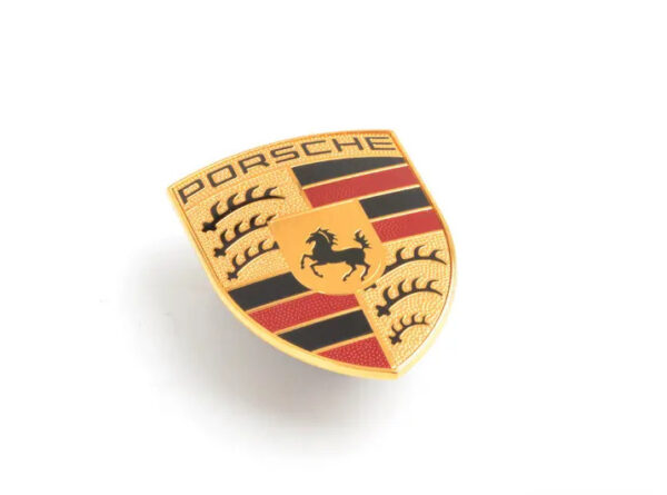 Porsche Cayenne 9PA emblem for front bumper 9555960002, original part - Image 3