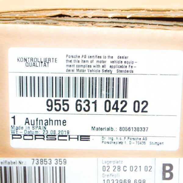 Porsche Cayenne 9PA Right Headlight Bracket Mount 3107924 NEW GENUINE - Image 2