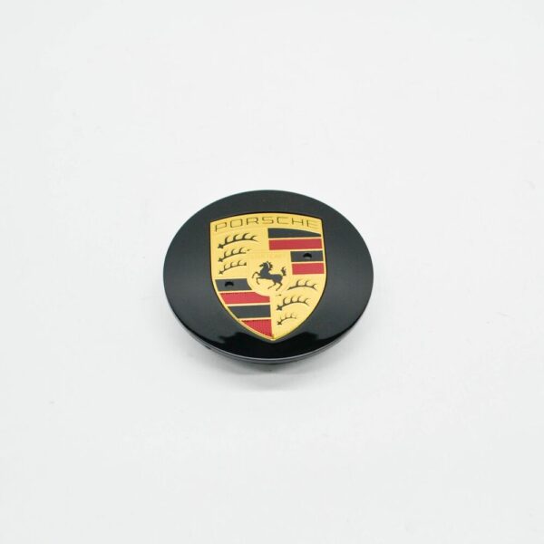 PORSCHE CAYENNE 92A Gloss Convex Wheel Center Cap 21" 95836130303 NEW GENUINE - Image 2