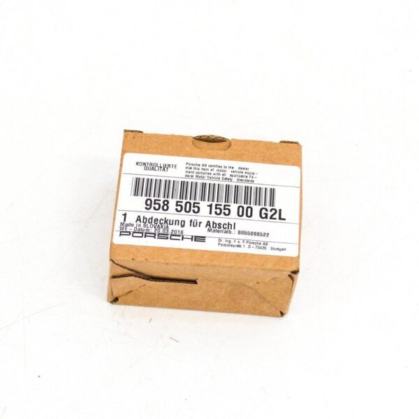 Porsche Cayenne 92A front bumper towing hook cap 95850515500G2L new - Image 5