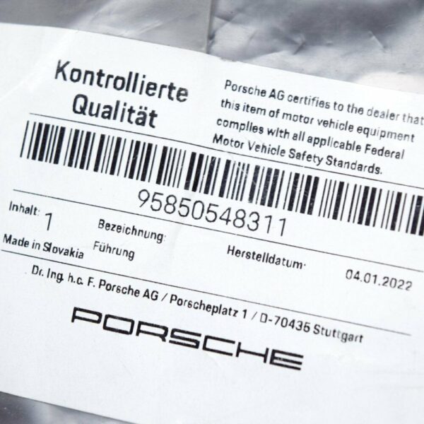 PORSCHE CAYENNE 92A Rear Left Bumper Bracket 95850548311 2012 NEW GENUINE - Image 6