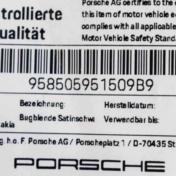 Porsche Cayenne 92A Front Bumper Left Side Trim 958505951509B9 New Genuine - Image 6