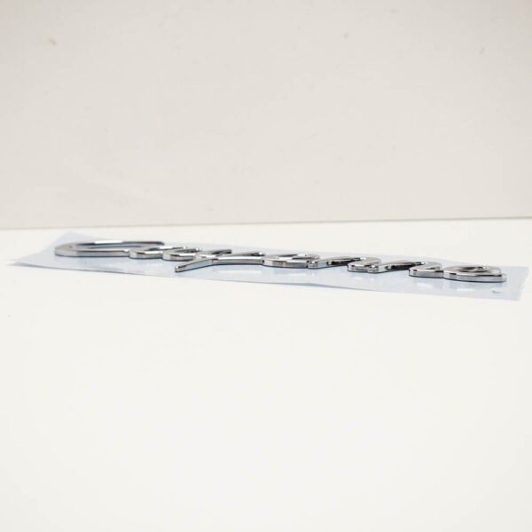 Porsche Cayenne 92A Emblem Rear Chrome Finish 99855967501 NEW GENUINE - Image 3