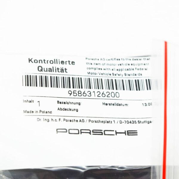 Porsche Cayenne 92A rear bumper side panel 95863126200, original part - Image 6