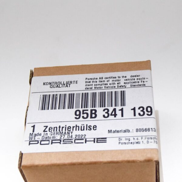 PORSCHE MACAN 95B Transmission Centre Sleeve 95B.341.139 95B341139 NEW GENUINE - Image 6
