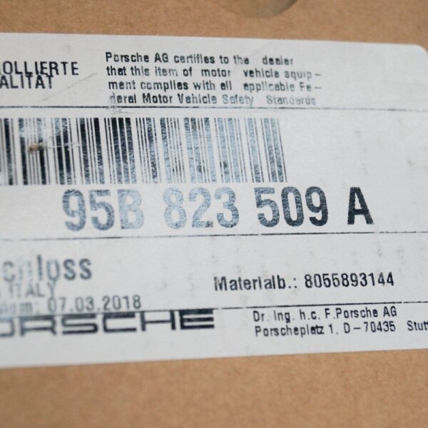 Porsche Macan 95B Bonnet Lock 95B823509B GENUINE NEW - Image 6