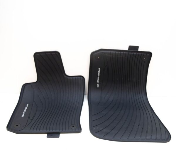 Porsche Panamera 970 All Weather Floor Mat Set 97004480007 LHD, NEW, ORIGINAL - Image 2