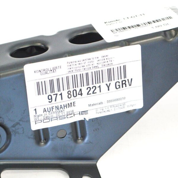 Porsche Panamera 971 Front Left Fender Support 971804221AYGRV New Genuine - Image 6