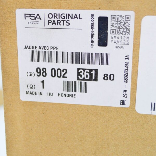 Peugeot 5008 tank indicator with pump 9800236180 new - Image 6