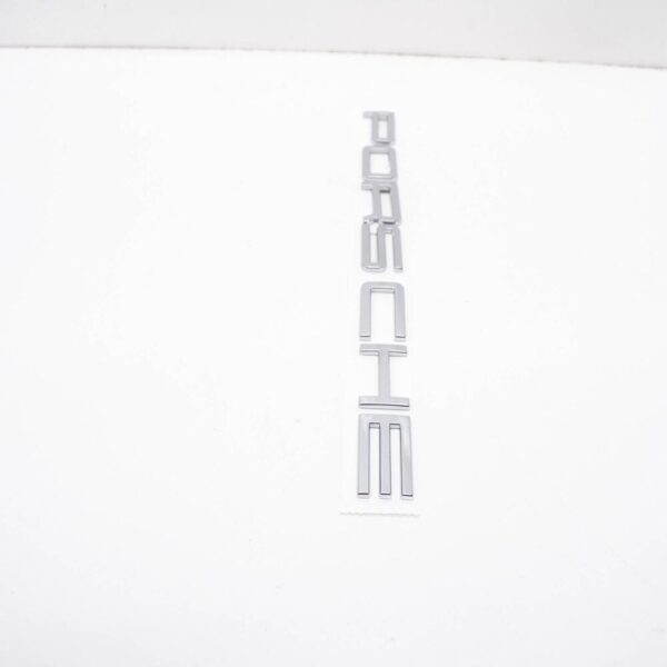 Porsche 981 Boxster Cayman Galvano Silver Porsche Sticker 98155923300 NEW - Image 2