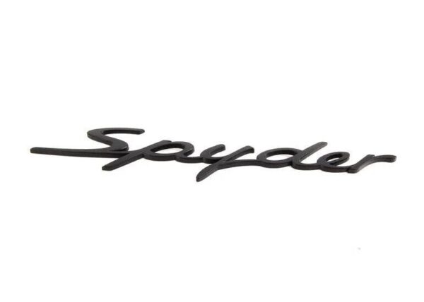 Genuine Porsche Cayman Boxster Rear Emblem 98755923903 - Image 2