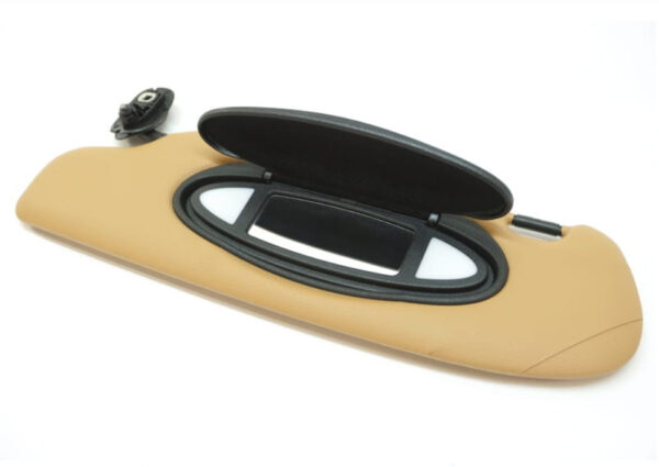 Porsche Cayman 987 Left Sun visor 987731031137E3 NEW ORIGINAL - Image 3