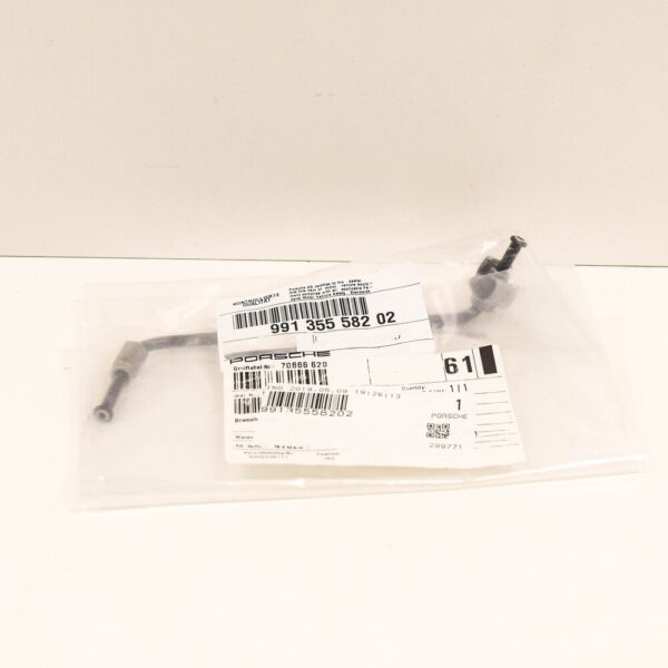 Porsche Cayman 718 982 Front Right Brake Tube 99135558202 NEW GENUINE - Image 2