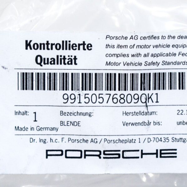 Porsche 911 front left frame holder 991 99150576809OK1 NEW