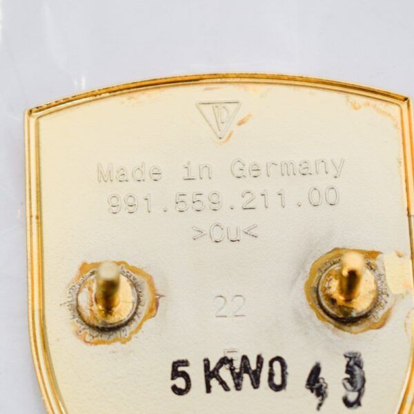 Porsche 996 997 991 986 987 981 bonnet badge 9P1853601 original new