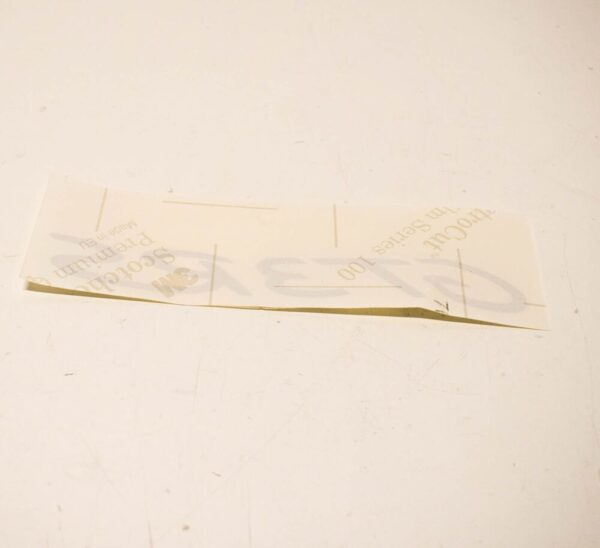 Porsche 991 aluminum white GT3RS sticker 99155925191OM9 NEW - Image 6