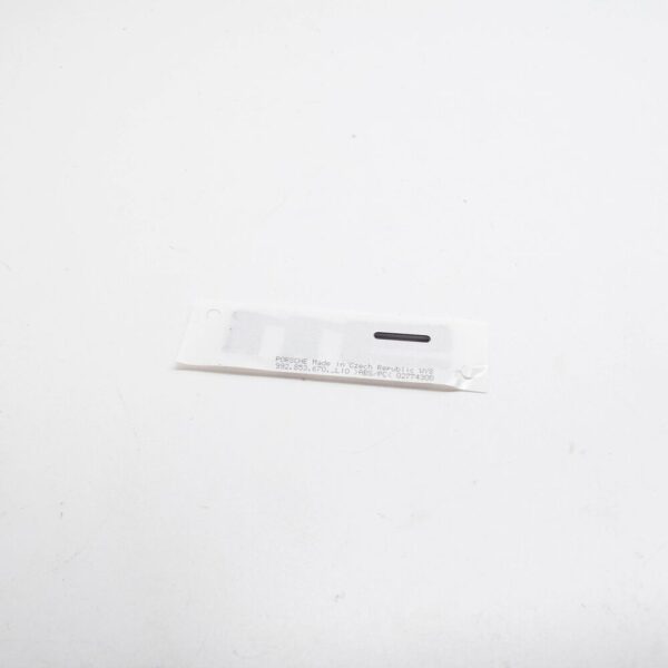 Porsche 911 992 Rear Bumper Cover Emblem 992853670LI0 New Genuine