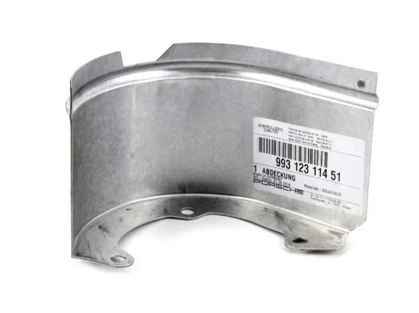 Porsche Carrera 911 993 right turbocharger cover 99312311451 NEW ORIGINAL - Image 3
