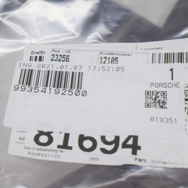 PORSCHE 911 993 Front Windshield Seal Rubber 99354192500 NEW GENUINE - Image 6