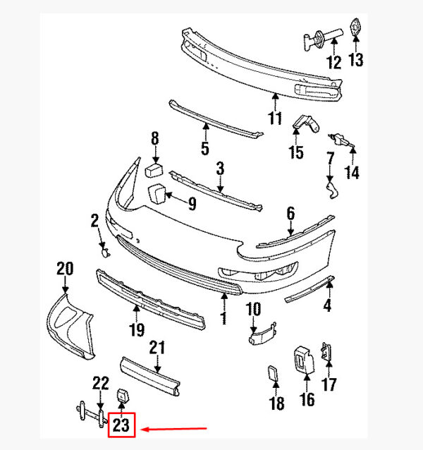 Porsche 911 993 Carrera spacer front left 99370180100 new original