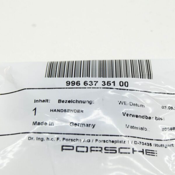Porsche Boxster 986 Remote Control Upper Part Cover 99663735100 NEW GENUINE - Image 6