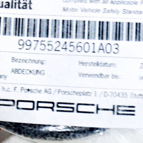 Porsche 911 997 dashboard right ventilation cover 99755245601A03 mint condition - Image 6