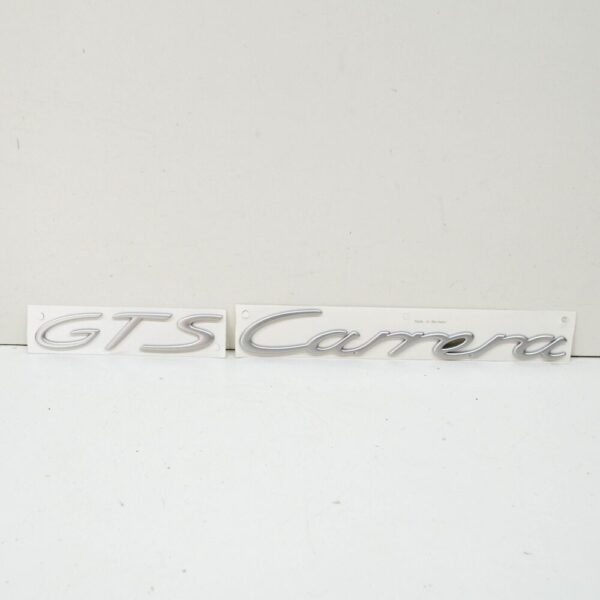 Porsche 911 997 Carrera GTS tailgate emblem 99755903706 NEW ORIGINAL - Image 2