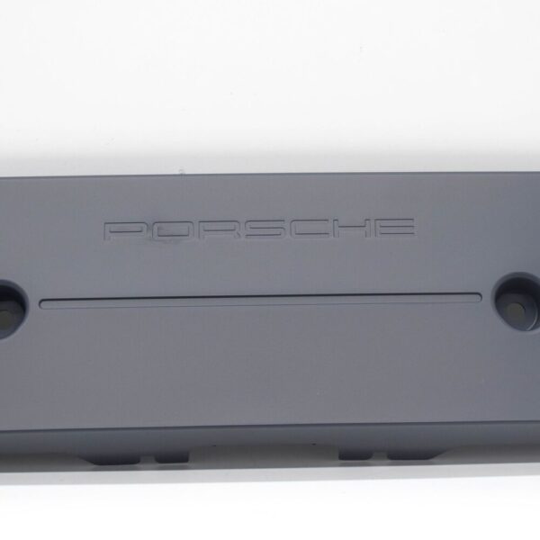 Porsche Taycan front bumper license plate holder 9J1807287EG2X NEW ORIGINAL - Image 3