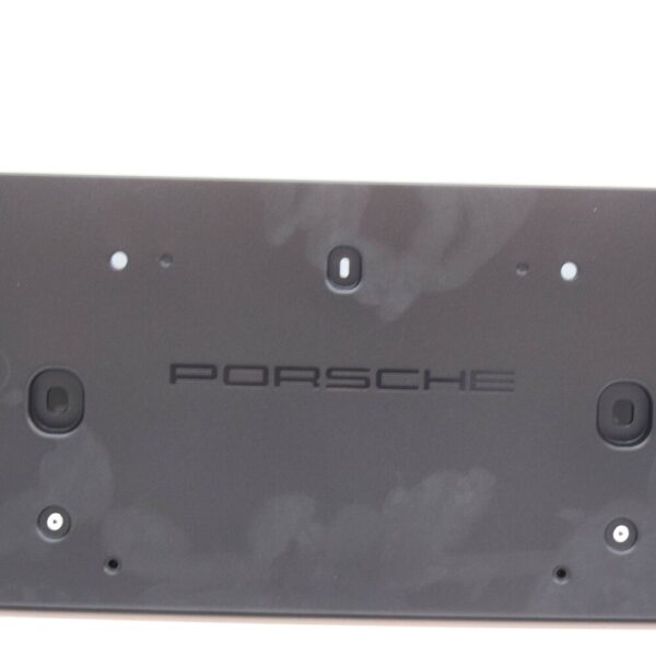 Porsche Taycan Rear Bumper License Plate Holder 9J1807801OK1 NEW GENUINE - Image 3