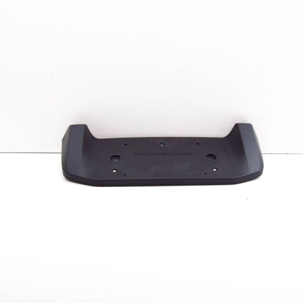 Porsche Taycan Rear Bumper License Plate Holder 9J1807801OK1 NEW GENUINE