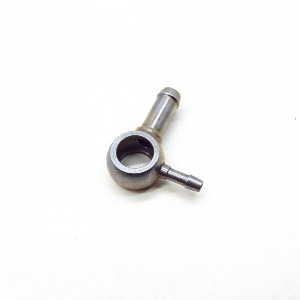 New MB C W203 Fuel Distributor Leak Line Banjo Union A0000780233 - Image 4