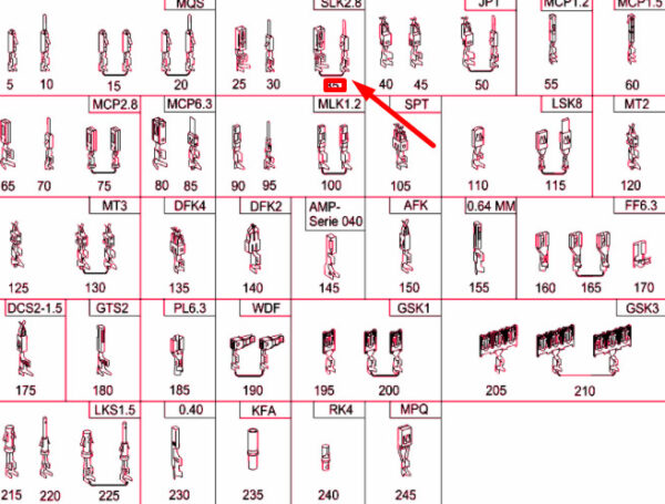 MERCEDES-BENZ CLA C117 ELECTRICAL LINE WITH GASKET A0005403905 NEW ORIGINAL - Image 5