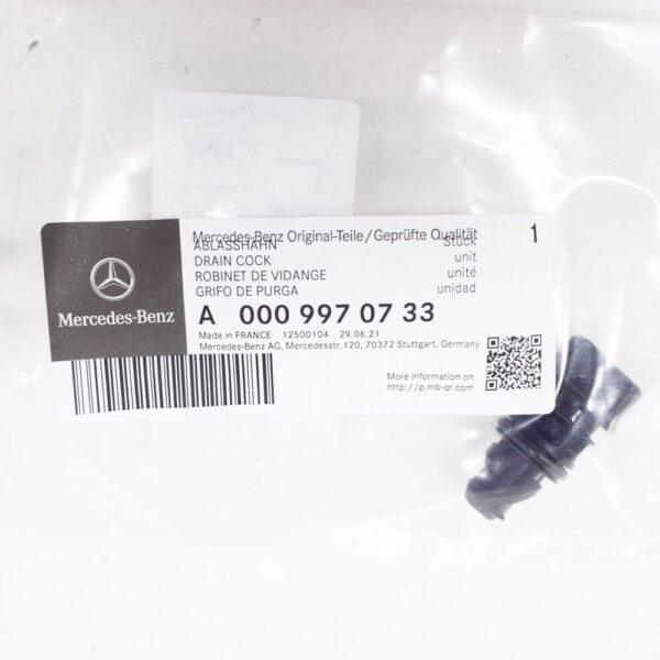 MERCEDES-BENZ E-CLASS W211 Radiator Drain Plug A0009970733 NEW ORIGINAL - Image 5