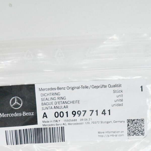 MB CL-Class C216 CL600 Fuel Pump Gasket A0019977141 NEW REAL