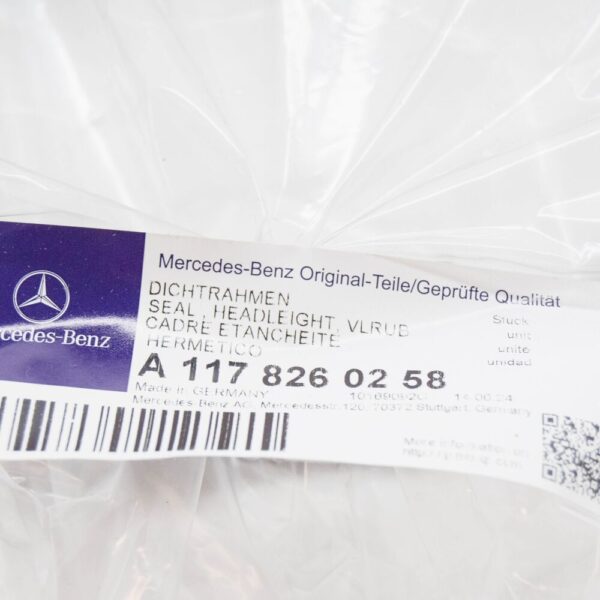 MERCEDES-BENZ CLA C117 Front Right Lamp Sealing Frame A1178260258 NEW ORIGINAL